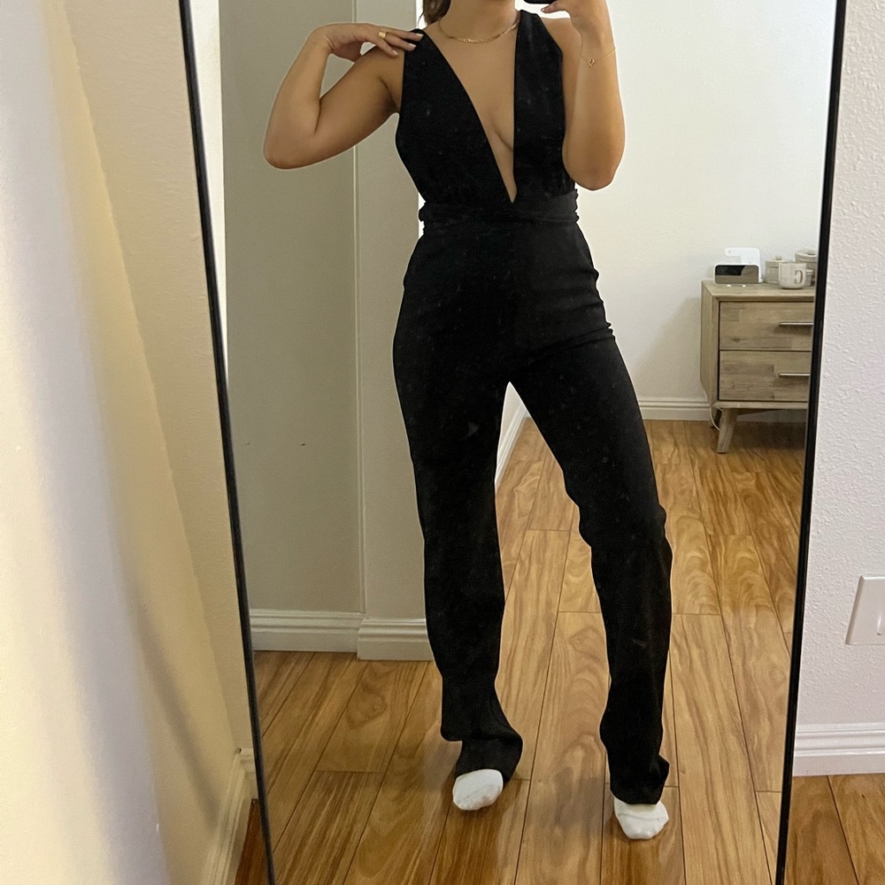 Black body jumpsuit